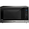 Panasonic NN-SE985S Microwave Oven - Single - 24" Width - 2.2 ft³ Capacity - Microwave - Built-in Installation - 10 Power Levels - 1250 W Microwave Power - 16.54" Turntable - 120 V AC - Countertop - Stainless Steel