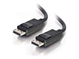 C2G 3ft Ultra High Definition DisplayPort Cable with Latches - 8K DisplayPort Cable - M/M - DisplayPort cable - 54400 1 thumbnail image