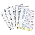 Adams Spiral 2-part Money/Rent Receipt Book - 200 Sheet(s) - Spiral Bound - 2 Part - 2.75"x7.62" Form Size - SC1182PK 1 thumbnail image