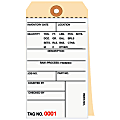 B O X Packaging Manila Inventory Tags, 2-Part Carbonless, 0-499, Box Of 500 1 thumbnail image