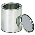 Partners Brand Paint Cans, 1 Quart, Silver, Case Of 36