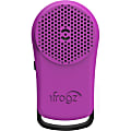 ifrogz Tadpole Speaker System - 1 W RMS - Battery Rechargeable - Wireless Speaker(s) - Purple 1 thumbnail image