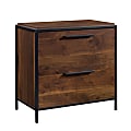 Sauder® Nova Loft 30-1/4"W x 17-1/4"D Lateral 2-Drawer File Cabinet, Grand Walnut 1 thumbnail image