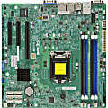 Supermicro X10SLH-F Server Motherboard - Intel Chipset - Socket H3 LGA-1150 - 32 GB DDR3 SDRAM Maximum RAM - 4 x Memory Slots - Gigabit Ethernet - 2 x USB 3.0 Port - 3 x RJ-45 - 6 x SATA Interfaces