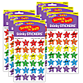Trend Stinky Stickers, Colorful Star Smiles/Fruit Punch, 96 Stickers Per Pack, Set Of 6 Packs 1 thumbnail image