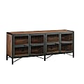 Sauder® Boulevard Café Credenza For 70" TVs, Black/Vintage Oak