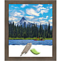 Amanti Art Hardwood Mocha Picture Frame, 23" x 27", Matted For 20" x 24" 1 thumbnail image