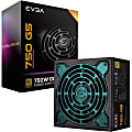 EVGA SuperNOVA 750 G5 Power Supply - Internal - 120 V AC, 230 V AC Input - 3.3 V DC @ 24 A, 5 V DC @ 24 A, 12 V DC @ 62.5 A, 12 V DC @ 500 mA, 5 V DC @ 3 A Output - 750 W - 1 +12V Rails - 1 Fan(s)  - 91% Efficiency 1 thumbnail image