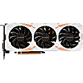 Gigabyte Ultra Durable VGA GV-N108TGAMING OC-11GD GeForce GTX 1080 Ti Graphic Card - 1.54 GHz Core - 1.66 GHz Boost Clock - 11 GB GDDR5X - 352 bit Bus Width - Fan Cooler - OpenGL 4.5, DirectX 12 - 3 x DisplayPort - 1 x HDMIDVI (1 x DVI-I, 1 x DVI-D) 1 thumbnail image