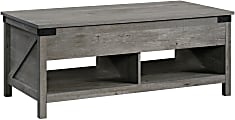 Sauder® Bridge Acre Coffee Table, 18-15/16"H x 46-1/4"W x 23-5/8"D, Mystic Oak