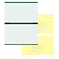 Medicaid-Compliant High-Security Perforated Laser Prescription Forms, 1/2-Sheet, 2-Up, 8-1/2" x 11", Green, Pack Of 5,000 Sheets 1 thumbnail image