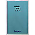 Anglers Self-stick Crystal Clear Poly Envelopes - File - 5" Width x 8" Length - Self-sealing - Polypropylene - 50 / Pack - Crystal Clear
