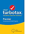 TurboTax Premier Fed + Efile + State 2017 (Mac), Download Version