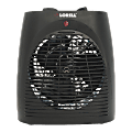 Lorell™ 1500-Watt Oscillating Thermostat Heater, 9 1/4" x 7 1/8" x 6 1/4", Black
