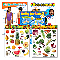 TREND Learning Charts, 17" x 22", Healthy Living, Pack Of 5 Charts 1 thumbnail image
