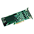 Supermicro LSI MegaRAID 2108 AOC-USAS2LP-H8IR 8-port SAS RAID Controller - Serial ATA/600 - PCI Express - Plug-in Card - RAID Supported - 0, 1, 5, 6, 10, 50, 60 RAID Level - 8 Total SAS Port(s) - 8 SAS Port(s) Internal
