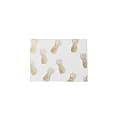 Sincerely A Collection by C.R. Gibson® Top-Fold Boxed Notes, 5" x 3 3/4", Gold Pineapple, Pack Of 10 1 thumbnail image