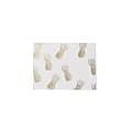 Sincerely A Collection by C.R. Gibson® Top-Fold Boxed Notes, 5" x 3 3/4", Gold Pineapple, Pack Of 10 1 thumbnail image