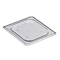 Cambro 1/6 Size Camwear Flat Cover, Clear 1 thumbnail image