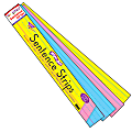 TREND Wipe-Off® Sentence Strips, 3" x 24", Assorted Colors, Kindergarten - Grade 3, 30 Strips Per Pack, Set Of 4 Packs