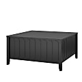 Ameriwood™ Home Novogratz Her Majesty Lift Top Coffee Table, 17-13/16”H x 35-3/4”W x 35-3/4”D, Black 1 thumbnail image