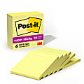 Post-it® Super Sticky Notes, 6 Pads, 4 in x 4 in, 2x the Sticking Power, School Supplies and Office Products, Sticky Notes  - 6756SSCY 1 thumbnail image