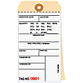 Manila Inventory Tags, 3-Part Carbonless, 9500-9999, Box Of 500 1 thumbnail image