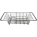 Better Houseware Stainless-Steel Over-the-Sink Dish Drainer, 4-1/2"H x 8-1/4"W x 19-1/4"D, Silver 1 thumbnail image