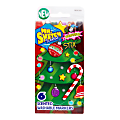 Mr. Sketch® Holiday Scented Washable Markers, Stix, Fine Tip, Assorted Ink Colors, Pack Of 6
