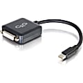 C2G Mini DisplayPort to DVI Adapter - M/F - DVI/Mini DisplayPort  - 54311 1 thumbnail image