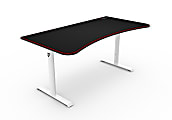 Arozzi Arena Gaming Desk, White 1 thumbnail image