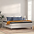 Flash Furniture Capri Mattress, King Size, 12”H x 75-1/2”W x 81”D, White 1 thumbnail image