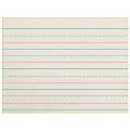 Zaner Bloser Newsprint Handwriting Paper, Dotted Midline, 8" x 10 1/2", 500 Sheets Per Pack, Case Of 3 Packs 1 thumbnail image