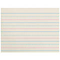 Zaner-Bloser™ Newsprint Handwriting Paper, Dotted Midline, 8" x 10-1/2", 500 Sheets Per Pack, Case Of 3 Packs