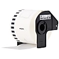 Brother® Genuine DK-22053PK Continuous Paper Label Rolls, 2-7/16” x 100', White, Box Of 3 Rolls