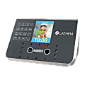 Lathem Biometric Face Recognition Time Clock, 5.3" x 3.5" x 7.3", Black