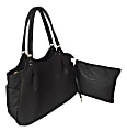 Ladies Laptop & Tablet Hobo Shoulder Tote Created For Studio Collection By Straw Studios, Black