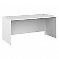 Bush Business Furniture Studio C 66"W Office Computer Desk, White, Standard Delivery