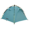 Outdoors Professional Dome 3 3-Person Pop-Up Camping Tent, 47”H x 87”W x 75”D, Blue 1 thumbnail image