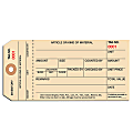 Manila Inventory Tags, 1-Part Stub Style, 4000-4999, Box Of 1,000