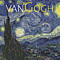 Graphique De France 16-Month Wall Calendar, 12" x 12", Van Gogh, January 2017–April 2018 1 thumbnail image