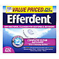 Efferdent Anti-Bacterial Denture Cleanser Tablets, Pack Of 252 Tablets 1 thumbnail image