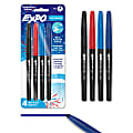 EXPO® Wet Erase Markers, Fine Tip, Assorted Colors, 4 Count, USA 250th Anniversary Edition 1 thumbnail image
