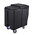 Cambro SlidingLid Ice Caddy, Tall, 175-Lb Capacity, Black 1 thumbnail image