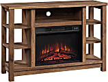 Sauder® Select Open Architecture Media Fireplace For 50" TVs, Vintage Oak 1 thumbnail image