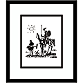 Amanti Art Don Quixote by Pablo Picasso Wood Framed Wall Art Print, 16”H x 14”W, Black 1 thumbnail image