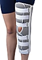 Medline Knee Immobilizer, Small, 16", Gray/White 1 thumbnail image