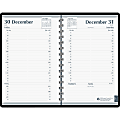 SKILCRAFT® Daily Appointment Planner, 5" x 8", White/Blue, January to December 2019 (AbilityOne 7530-01-600-7586)