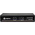 Vertiv Cybex SC800 Secure Desktop KVM | 2 Port Single-Head | DVI-I | TAA - 4K UHD | NIAP PP 3.0 Compliant | Audio/USB | Secure Isolated Channels | 3-Year Full Coverage Factory Warranty - Optional Extended Warranty Available