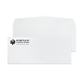 Gummed Seal, Standard Business Envelopes,  4-1/8" x 9-1/2", Black Ink, Custom #10, Box Of 250 1 thumbnail image